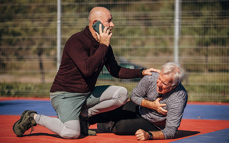 سکته قلبی در سالمندان