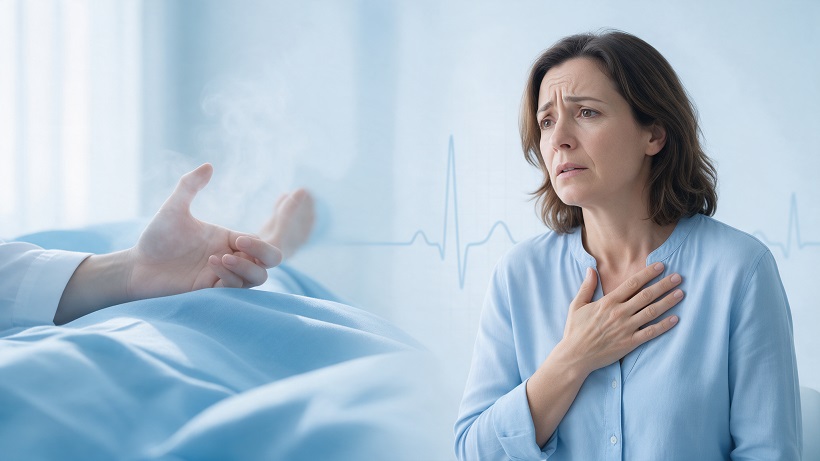 تپش قلب من استرسی است یا قلبی